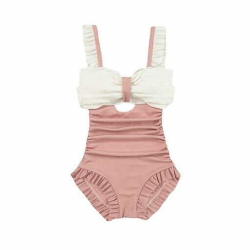 [LZZOO]レディースセット可愛い水着ショートパンツタンキニラッシュガードビキニビーチウェアハイウエスト大きいサイズおしゃれ水着(Mピンク+ホワイト)