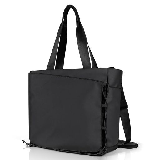 [YAPOTO]トートバッグ大容量ビジネスバッグ高撥水多機能2025新型長傘/ヘルメット収納可能17インチクッ..