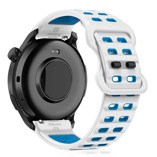 [RicYeel]22mmバンドAmazfitBalance2/Balance/Bip6/Bip5/5Unity/T-Rex3Pro48mm対応シリコンスポーツバンドおしゃれ柔らかい防汗男女兼用交換ベルトAmazfit(2)