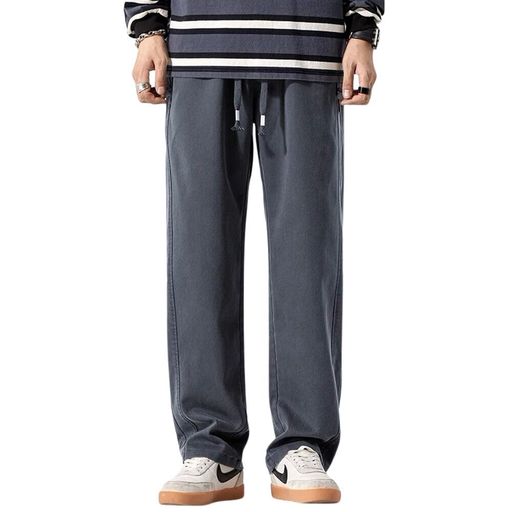 [WEENCHARM]ワイドパンツメンズズボンサルエルパンツ大きいサイズウエストゴムイージーパンツ冷感夏服..