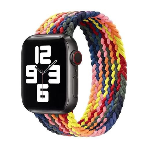 樂天商城 - コンパチブルapplewatchアップルウォッチ用バンドiwatch柔らかいシリコーン糸混紡リサイクルヤーン素材ブレイデッドソロループ編組バンドapplewatch