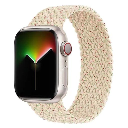 コンパチブルapplewatchバンドブレイデッドソロループUltra2/ultra/10/9/8/7/6/5/4/3/2/1/SEに対応スポーツバンド