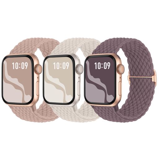 【対応機種・サイズ】アップルウォッチ バンド。Apple Watch Ultra 3 2 1 Series 11 10 9 8 7 6 SE 5 4 3 2 1 全機種対応できます。伸縮性である設計で、115mm―228mmの手首サイズに適しています。バンドの長さも無段階で自由に調整可能で、どんな手首にフィットできます。男女兼用のApple Watch バンドです。 【ユニークな編み込みデザイン】アップルウォッチ 編み込みバンド。伸縮性のある高品質なナイロン糸素材で、高精度な編み込む技術でバンドを織って、特殊な加工で糸が抜けにくいし、何度の着脱も変形にくいです。 【快適な着け心地】SuitisbestのApple watch 交換用 バンドは、伸縮性である高品質ナイロン素材で作られています。軽量で柔らかいし、滑らかなバンド編み面は肌に快適な感触を与えて、肌にもやさしいです。バンドの長さも丁度良い感じに調整できて、ユルすぎず、キツすぎず、いつも快適に着けます。 【通気性抜群・水洗える】アップルウォッチ 弾性バンド。網目で通気性が抜群で、スポーツやアウトドアでも乾いた状態を保ちます。