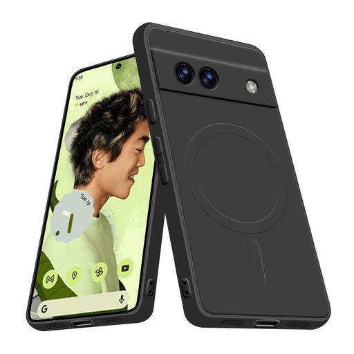 XiTianBaoGooglePixel7aケースMagSafe対応シリコン耐衝撃ピクセル7a薄型スマホケースカバー米軍MIL規格取得ストラップホール付き全面保護衝撃吸収バンパーワイヤレス充電対応マグセーフ対応柔軟