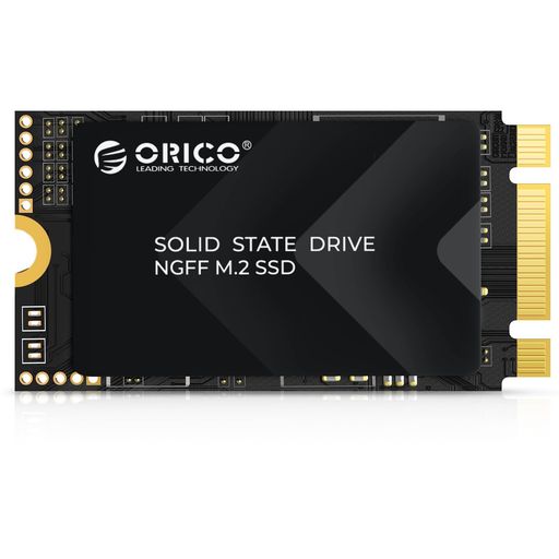 ORICO SSD 512GB M.2 2242 NGFF SATAIII 6Gb/s 内蔵 SSD 3D TLC NAND搭載 最大読込:510MB/s (R:510MB/s、W:470MB/s) 高耐久 メーカー 3年保証 Y20M-2242
