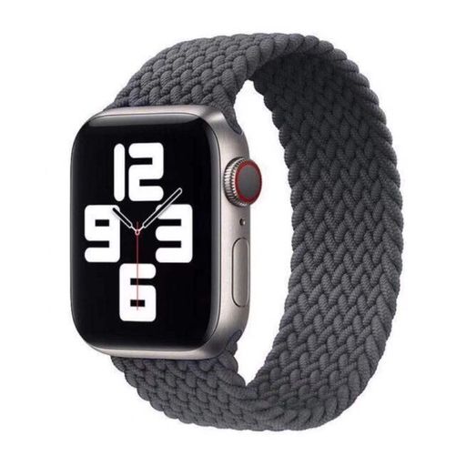 コンパチブルapplewatchバンドブレイデッドソロループ柔らかいシリコーン糸混紡リサイクルヤーン素材ステンレス留め具applewatchultra3/ultra2/ultra/10/9/8/7/6/5/4/3/2/1/SE対応