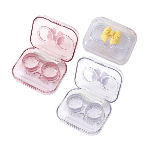 コンタクトレンズケース【3個セット】カラコンケースコンタクトコンタクト収納ケースソフトレンズカラ..