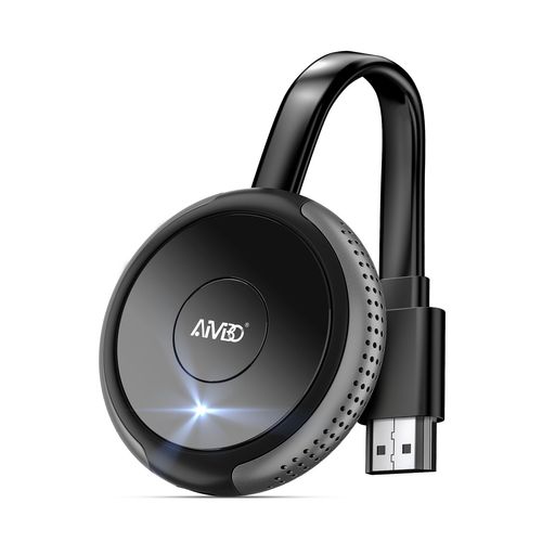 【2025最新型、画面共有を簡単に】AIMIBOワイヤレスミラーキャストーは画面共有を簡単になります。ラップトップ、PC、タブレット、スマートフォンからHDテレビ、プロジェクター、モニターに即座にストリーミングします。余分なステップや複雑な...