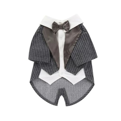 YBGGJOペットタキシードドッグウェア手作り犬服パーティードレス紳士おしゃれ小型犬結婚式お祝い記念パ..