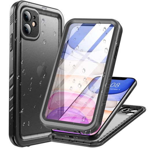 樂天商城 - CozycaseiPhone11用ケース-完全防水防塵2m耐衝撃360度全面両面軽量米軍カメラ保護ストラップ付き海お風呂水中撮影洗濯可能頑丈最強人気おしゃれ可愛い半透明防水シールハード·バンパー付き
