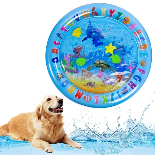 ペット用ウォーターベッドペットベッド猫用ウォーターマットペットマット厚め感覚水プレイマットPVC素..