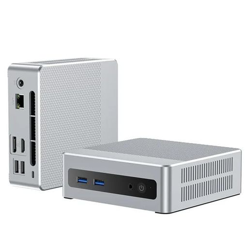 UOWAMOUミニ PC 小型パソコン ペンティアム・ゴールド 6500Y 搭載16GB メモリ 256GB SSD シルバー Windows11 プレインストール M.2 インターフェース搭載 標準 HDMI/DP /RJ45 有線 LAN