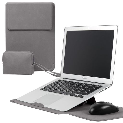 【対応機種】市販された13.3インチから14インチのパソコンに対応可能。13-13.6 インチ Macbook Air 2010-2026 M1/M2/M3/M4/M5 チップス: (A3240 / A3113 / A2681 / A1369 / A1466 / A2337 / A2179 / A1932); @13-14インチ Macbook Pro 2008-2026 M1/ M2/ M3 /M4 /M5 Max/Proチップス: (A3112 / A3185 / A3401 / A2159 / A1989 / A1425 / A1502 / A1278 / A1706 / A1708 / A2251 / A2338 / A2442/ A2918 / A2992 / A2779) Macbook底面のMode番号をご確認の上お買い求めください、東芝 , 富士通 , 松下 , Dell , Lenovo , ASUS , Acer , HPなどやその他のブランドの14インチ以内のノートパソコンも対応可能。 【360°保護機能】耐水性PUレザーと柔らかい裏地で高い保護力を提供します。
