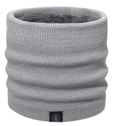 [Jac&Olvia]ネックウォーマーメンズレディース首巻きニットふわふわ裏起毛厚手防風防寒スポーツ