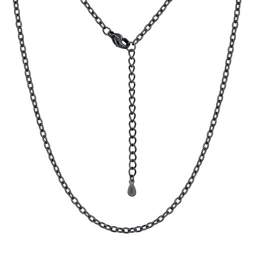 [Silvora]ネックレスレディースチェーンのみつけっぱなし金属アレルギー対応あずきチェーンステンレス..