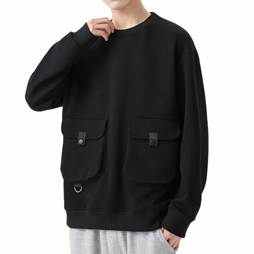 [HOTIAN]�ȥ졼�ʡ���󥺥������åȥݥ��å��դ��ݼ�ץ륪���С��ս��ߥȥåץ���ä���ѡ��������Ф��������奢��ս���W63(�֥�å���M)