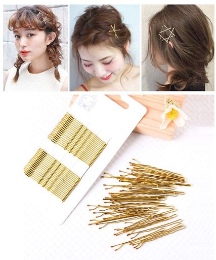【セット】50本入り;【梱包】1点ヘアゴム付き,ランダムカラー。 【色】黒,ゴールド,キャンディーの色。【素材】合金;【重量】約90g。 【実用】頑丈で耐久性があり、変形しにくい。 【可愛い】簡単にヘアアレンジが出来ます。複数色を組み合わせても、とっても可愛い。 子どもにも大人にも適用できます。