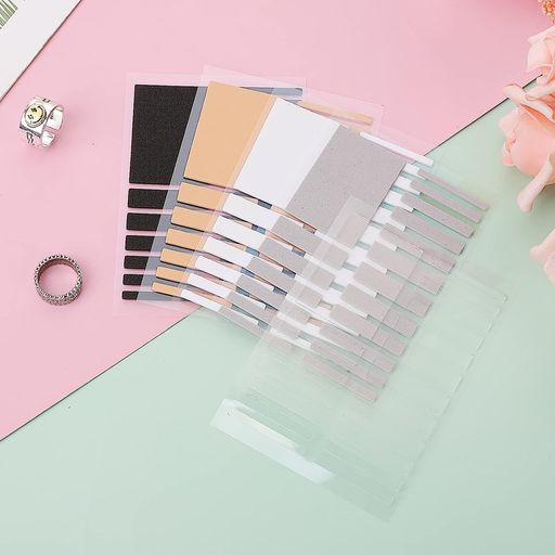 指輪ングテープリングストッパーリングアジャスターサイズ調整滑り止めリングテープリングストッパーサイズ調節用5色5枚セット