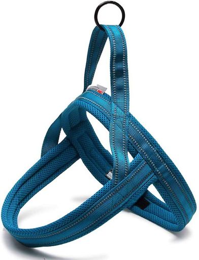 cocomall喉に優しい犬用ハーネス犬用胴輪TRUELOVE日本授権店ドッグペット用品お出かけハーネス3M反射材料訓練用ナイロン製小型犬、中型犬、大型犬に向け通気性調節可能おしゃれ夏に対応(XS…