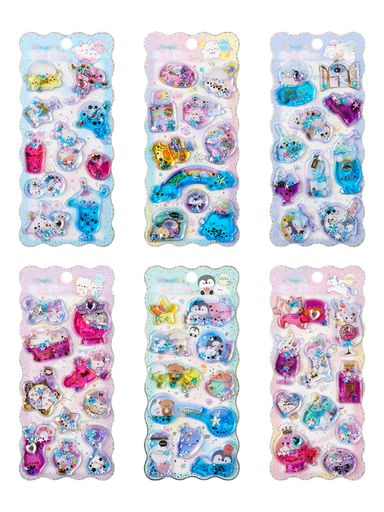 【デザイン】:セット 238、6 枚【素材】:紙、粘着 PVC、蒸留水、グリセリン 【3D 立体柄が精緻】:この水入りシールは 3D 立体デザイン+カラフルなビーズを採用しています。精緻な印刷で豊かな色彩と立体的な柄を再現し、手帳やノートに貼ると、ページが瞬時に生き生きとした层次感を添えます。 【DIY 手帳デコ 水入りシール】:立体効果の特殊デザインで、手帳やスケッチブックの装飾に最適です。可愛らしい豊富な柄で、毎日の手帳作成に楽しみを加えます。 【DIY クリエイティブファッションシール】:自由に組み合わせられる DIY デザインで、手帳の中にシーンやミニシアターを作り上げられます。クリエイティブな搭配でファッションテイストと個性的なスタイルを発揮し、手帳好きのクリエイティブアイテムです。 【可愛らしい個性的ギフトシール】:多种多様な可愛らしいデザインの水入りシールは、誕生日や友達への贈り物に最適です。このクリエイティブなシールで、手帳装飾にサプライズを届けます。