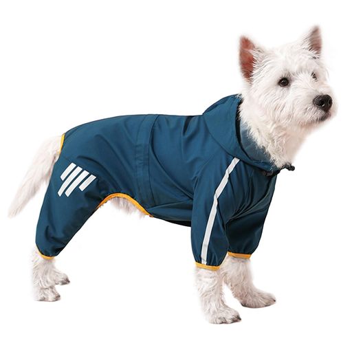 [Nyoniko(ニョニコ)]犬レインコートペットレインコートカッパ小型犬中型犬反射材付き完全防水防風防塵..