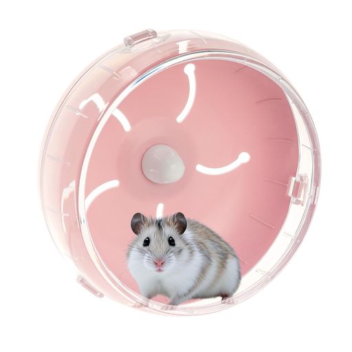 IRRVINハムスター回し車サイレントホイールハムスターおもちゃ安定性静か安全小動物用ホイールケージ内..