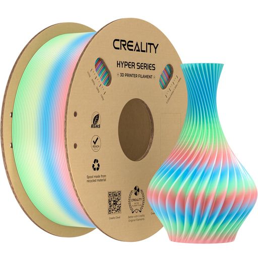 CrealityレインボーPLAフィラメント3DプリンターフィラメントEnder3V3Plus用高速フィラメント600mm/s向..