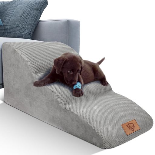 Masthome犬階段犬スロープ階段ドッグステップ犬用ステップ3段プラス段差解消ペット用ステップ階段滑り..