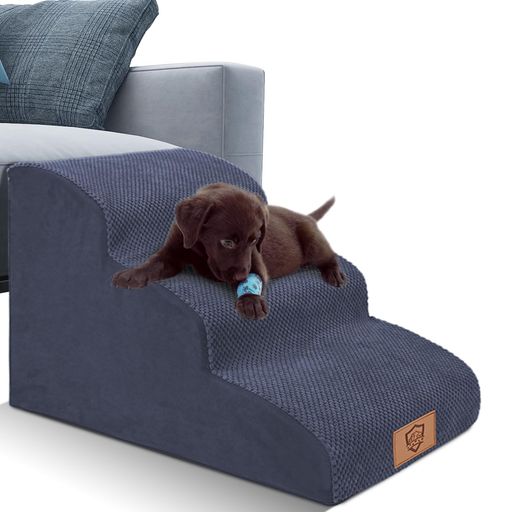 Masthome犬階段犬スロープ階段ドッグステップ犬用ステップ3段8色高さ40cmペット用ステップ階段滑り止め..