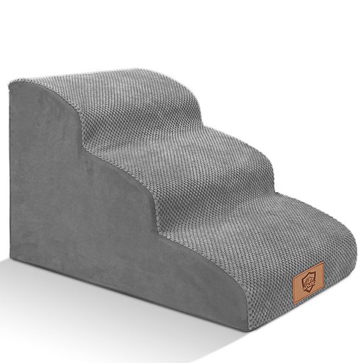 Masthome犬階段犬スロープ階段ドッグステップ犬用ステップ3段8色高さ40cmペット用ステップ階段滑り止め..