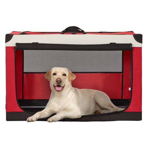 Petsfitソフトクレートペットケージ犬用クレート中型ペット折り畳みペットハウス猫犬兼用組み立て簡単..