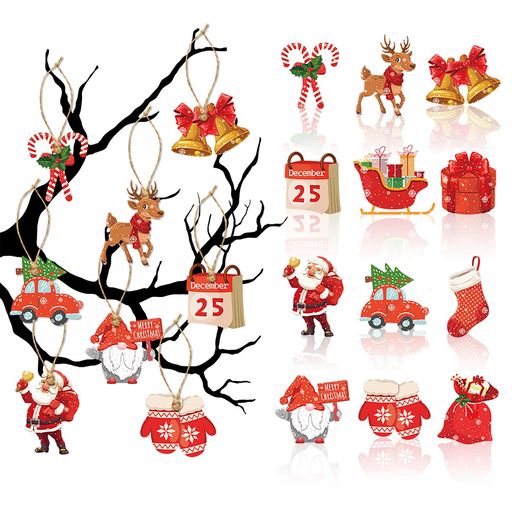 【クリスマスツリーオーナメント】紙素材を採用し、環境に優しく、経済的で美しい装飾の選択です。豊かなデザイン、軽い素材、暖かい装飾効果で、クリスマスにユニークな魅力を添えます。 【豊富なデザイン】さまざまなクリスマス柄が美しくデザインされています。鮮やかな色彩と豊かなディテールで、クリスマスの楽しい雰囲気を鮮やかに表現します。 【軽量】軽量でクリスマスツリーに吊り下げやすい。枝に負荷がかからず、簡単に位置を変えて飾りをより美しくすることができます。 【リサイクル可能】環境に優しくリサイクル可能な素材を採用し、環境保護を追求する現代にマッチしています。他の素材で作られたオーナメントと比べると、紙の素材は比較的安価であるため、特に予算が限られている家庭やグループにとっては、手頃な装飾の選択肢となります。 【ツリーが豪華に変身】クリスマスツリーの枝葉を引き立て、温かみとナチュラル感を与えます。インテリアに温かく居心地の良い雰囲気をもたらし、家庭的なクリスマスの雰囲気を演出します。