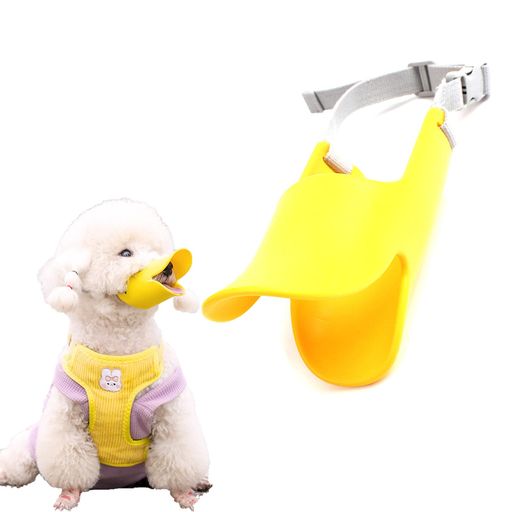 犬用アヒル口ペット用マスク犬用口輪しつけ口輪シリコン犬口ペットシリコンゴムセットアヒル口の形口輪..