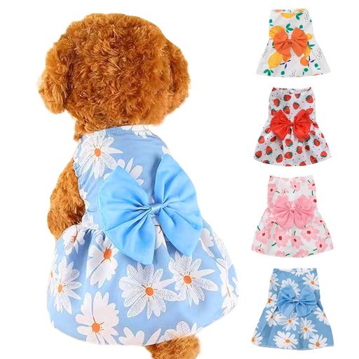 犬服犬の服犬服春夏犬服スカート女の子小型犬ワンピース春夏中型犬薄手服チワワ夏服猫服ペットの服柔ら..