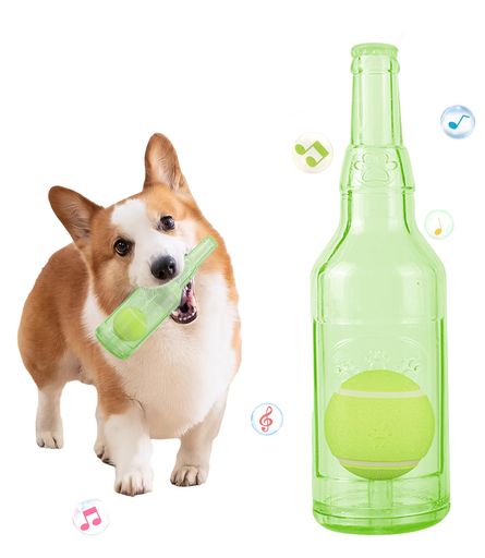 JOYSTECH犬おもちゃ犬音の出るおもちゃ噛むおもちゃ壊れにくい洗える噛んで遊ぶストレス解消ボトル犬デ..