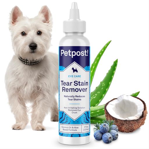 Petpost|犬用涙やけリムーバー-白い毛の涙やけに最適なナチュラル対策-癒しのココナッツオイル-マルチ..