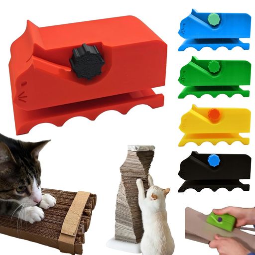 猫爪研ぎ段ボールカッター猫爪とぎ用ダンボールカッター刃付き3Dプリント段ボールカッターdiy自家製猫..