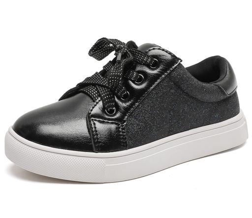 DADAWEN(ダダウン)キッズスニーカー男の子女の子スポーツシューズレースアップ撥水加工キラキラスニー..