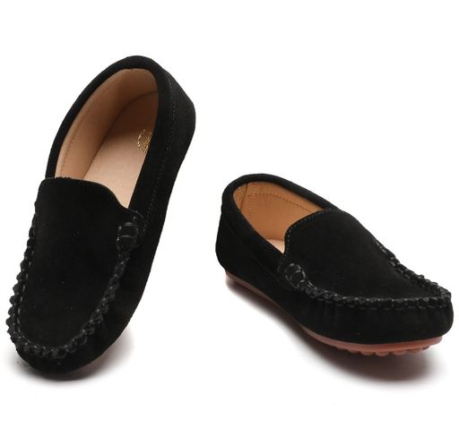 [PPXID]ピピシダローファー男の子フォーマル靴モカシンキッズスエード調柔らかい滑り止め入学式卒業式..