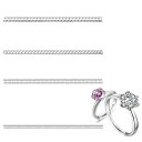 ChasCoCo指輪サイズ調節リングテープアジャスター目に見えないリングストッパー着脱簡単快適な感触滑り防止脱落防止回転防止目立たない指輪置き調整ツール男女兼用...