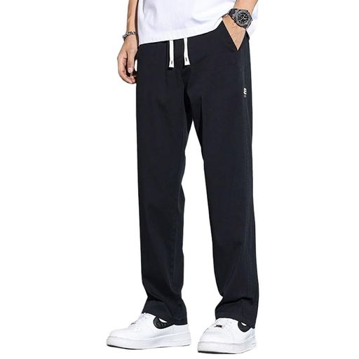 [ROOKMZU]アイスシルクパンツメンズ接触冷感ズボンメンズ夏パンツゴルフストレッチパンツ冷感涼しい速乾カジュアルワイドパンツボトムステーパードパンツススラックス夏用ズボン