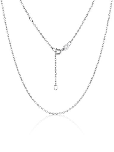 [ChainsPro]シルバー925ネックレスレディースあずきチェーン人気金属アレルギー対応細めシンプル幅1.5m..