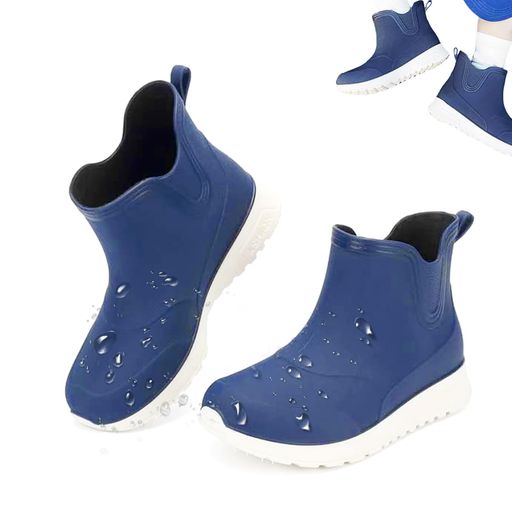 [Moerstar]レインシューズキッズ子供レインブーツ雨靴ブーツ男の子女の子キッズレインブーツかわいい防..