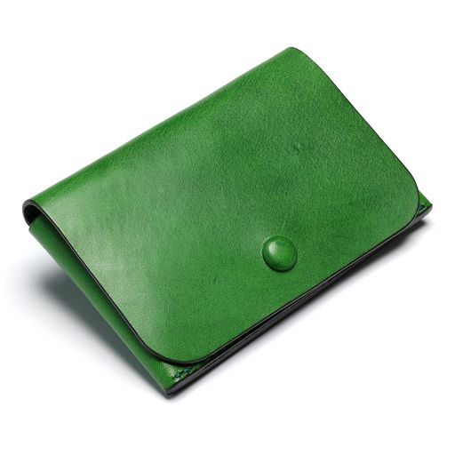 [IJUN]本革カードケースオイルヌメ革ヴィンテージカラーハンドメイド