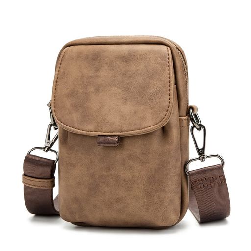 [Lavancia]ウエストバッグショルダーバッグボディバッグ斜めがけバッグ肩掛けバッグPU革ショルダー付替え可能コンパクト軽量ポータブル防水カジュアル男女兼用通勤散歩ショッピングスポ…