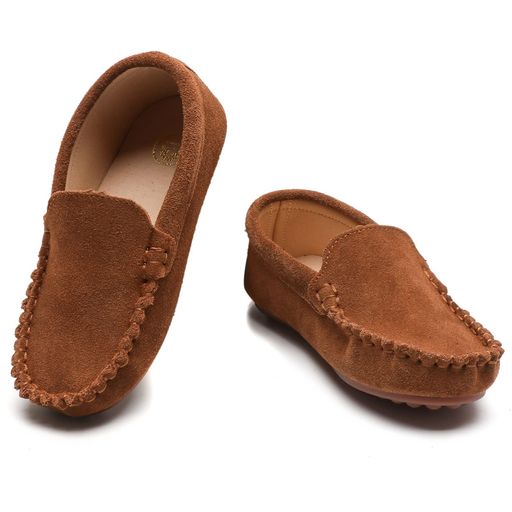 [PPXID]ピピシダローファー男の子フォーマル靴モカシンキッズスエード調柔らかい滑り止め入学式卒業式..