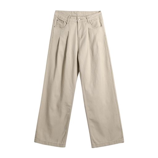 [FOMANSH]チノパンロングパンツワークパンツズボンゆったりカジュアル無地ストレートキャンプベーシック