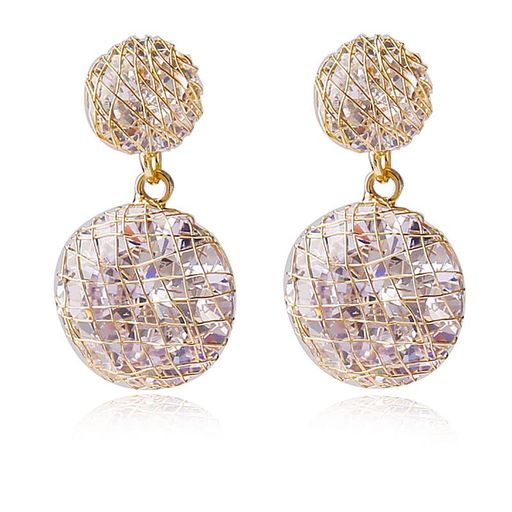 VICAKERイヤリングジルコニアジルコンキラキラファッション恋人記念日おしゃれプレセントボールピアス..