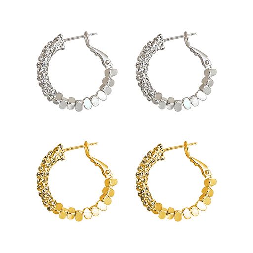 Doyimeフープピアスリングピアス【2ペア】フープイヤリングイヤリングレディースピアスシルバーピアス軟骨ピアス耳飾りアクセサリー合金人気シンプル金属アレルギー...