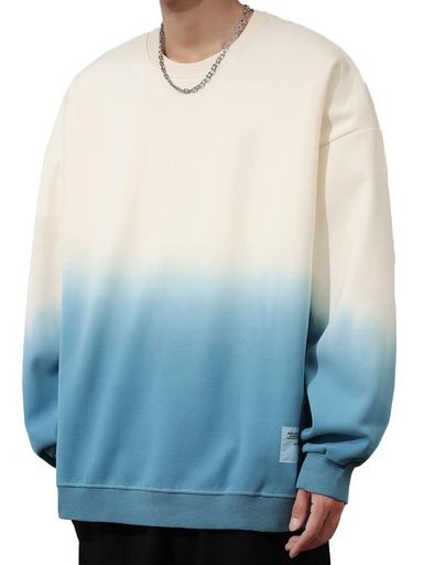 [WisdomLeaves]パーカーメンズトップストレーナーオーバーサイズ無地人気プルオーバーカジュアルおしゃ..